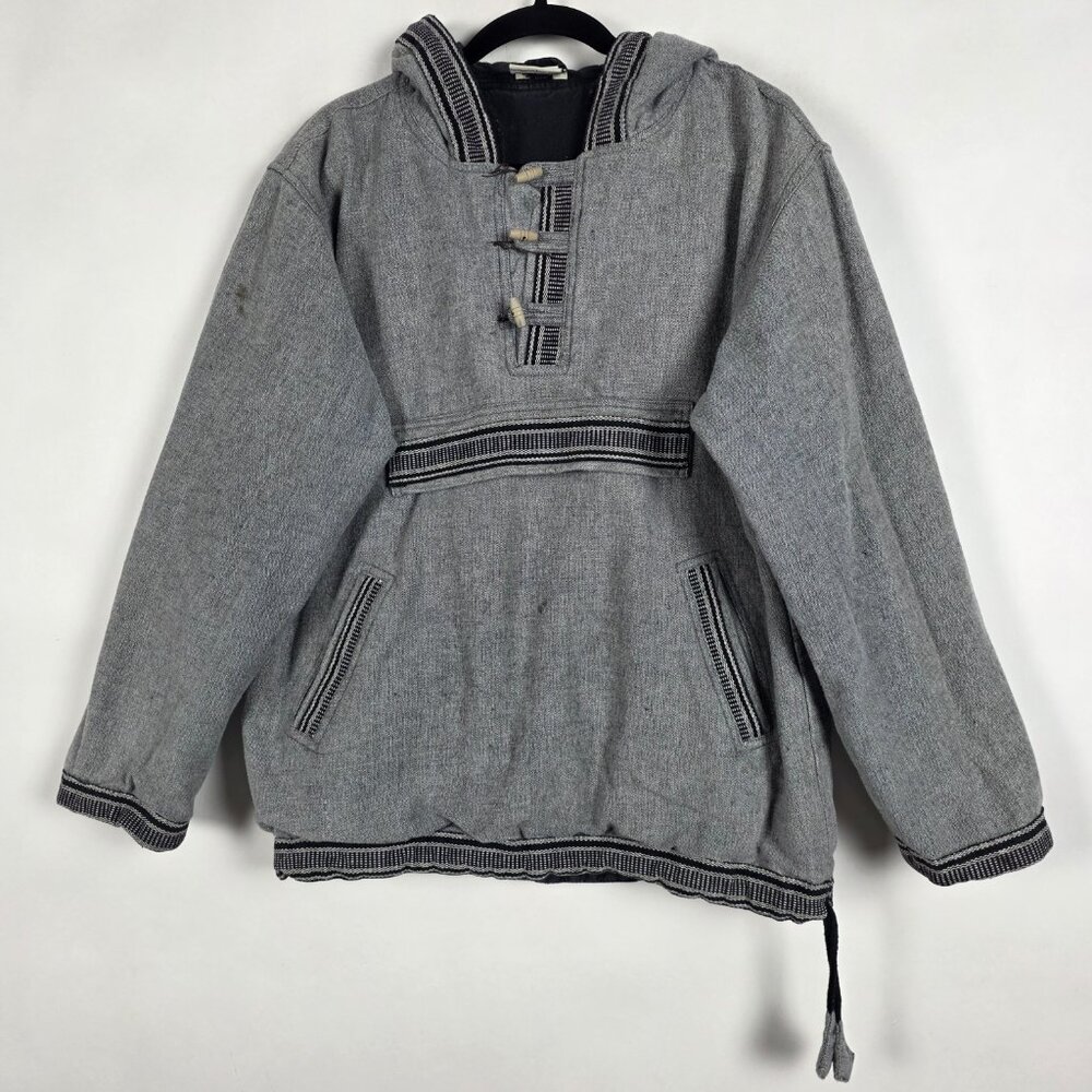 Virblatt Alternative Clothing 100% Cotton Heavyweight Mens Large Pullover Hoodie